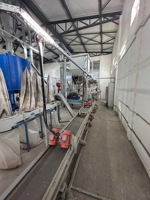 De vanzare linie productie peleti din paie - 500 kg/h