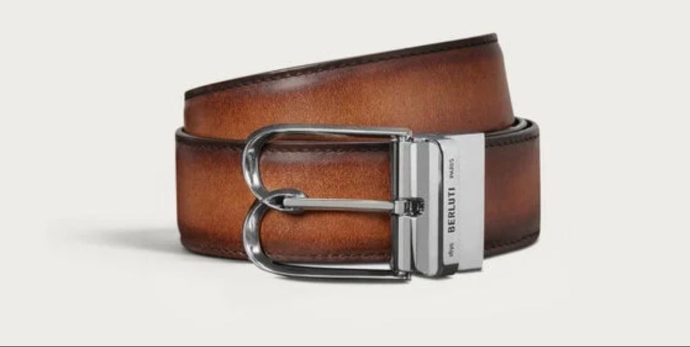 Curea Berluti B Volute Reversibila