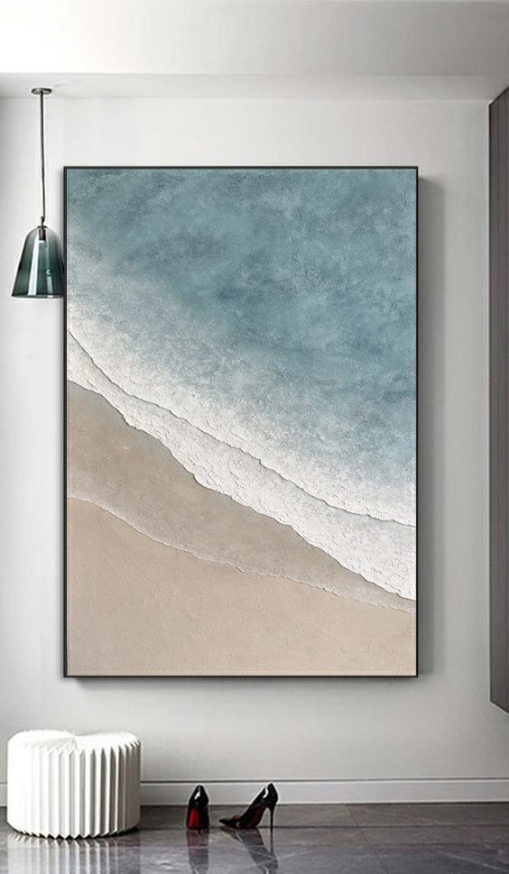 Картина ручной работы "Фактурное Море"