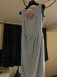 Rochie eleganta Rhea Costa, bleo, material crep