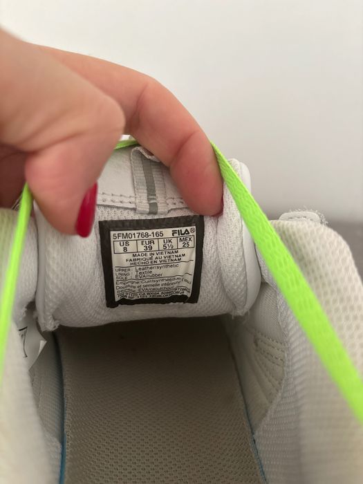 Fila маратонки , кожени интересен модел