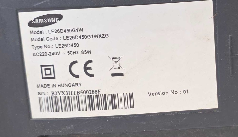 Televizor led Samsung LE26D450 - 26 inch/66 cm - impecabil/functional