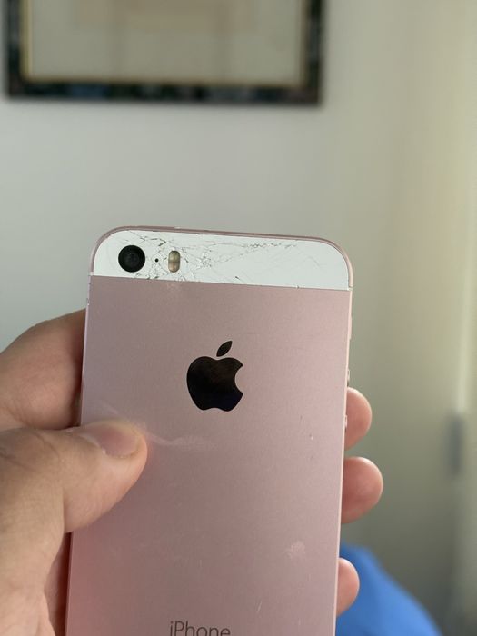 iPhone 5SE Rose Gld64GB Neverlock-Amprenta OK-Baterie77%-Functional-OK