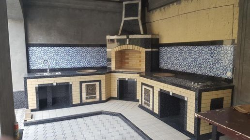 Барбекю, Летние кухни, Водопады.