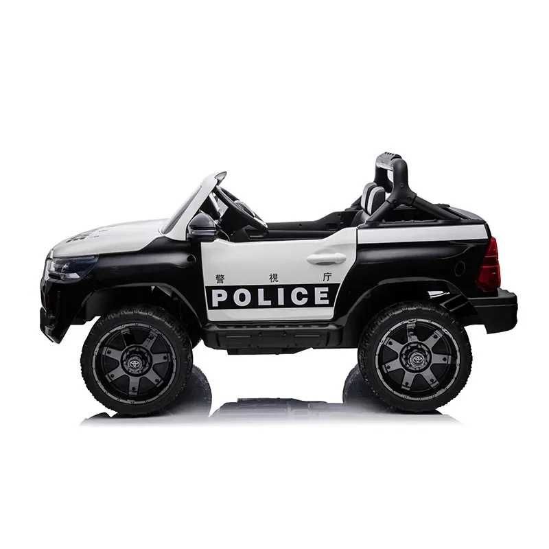 Masinuta electrica de politie, Toyota Hilux 4x4 180W 12V 14Ah PREMIUM