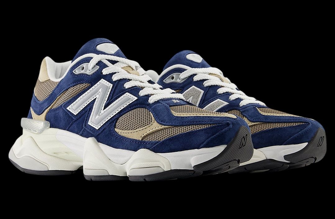 New Balance 9060 Navy Mushroom