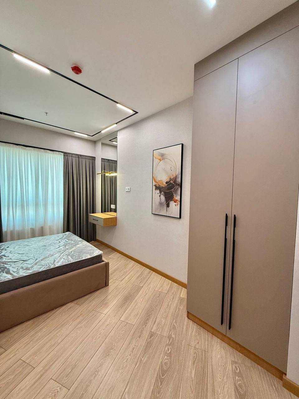 2-комн. квартира в Akay City, 22 этаж, авторский ремонт, Дархан`