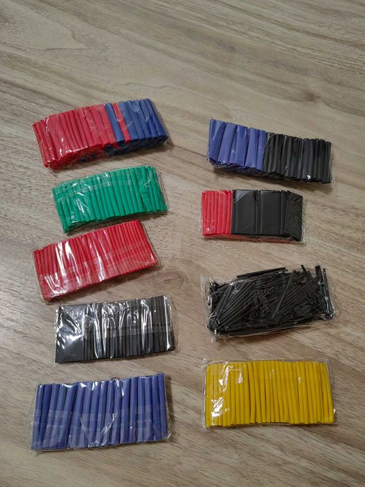 Set 800 tuburi termocontractabile pentru reparația cablurilor