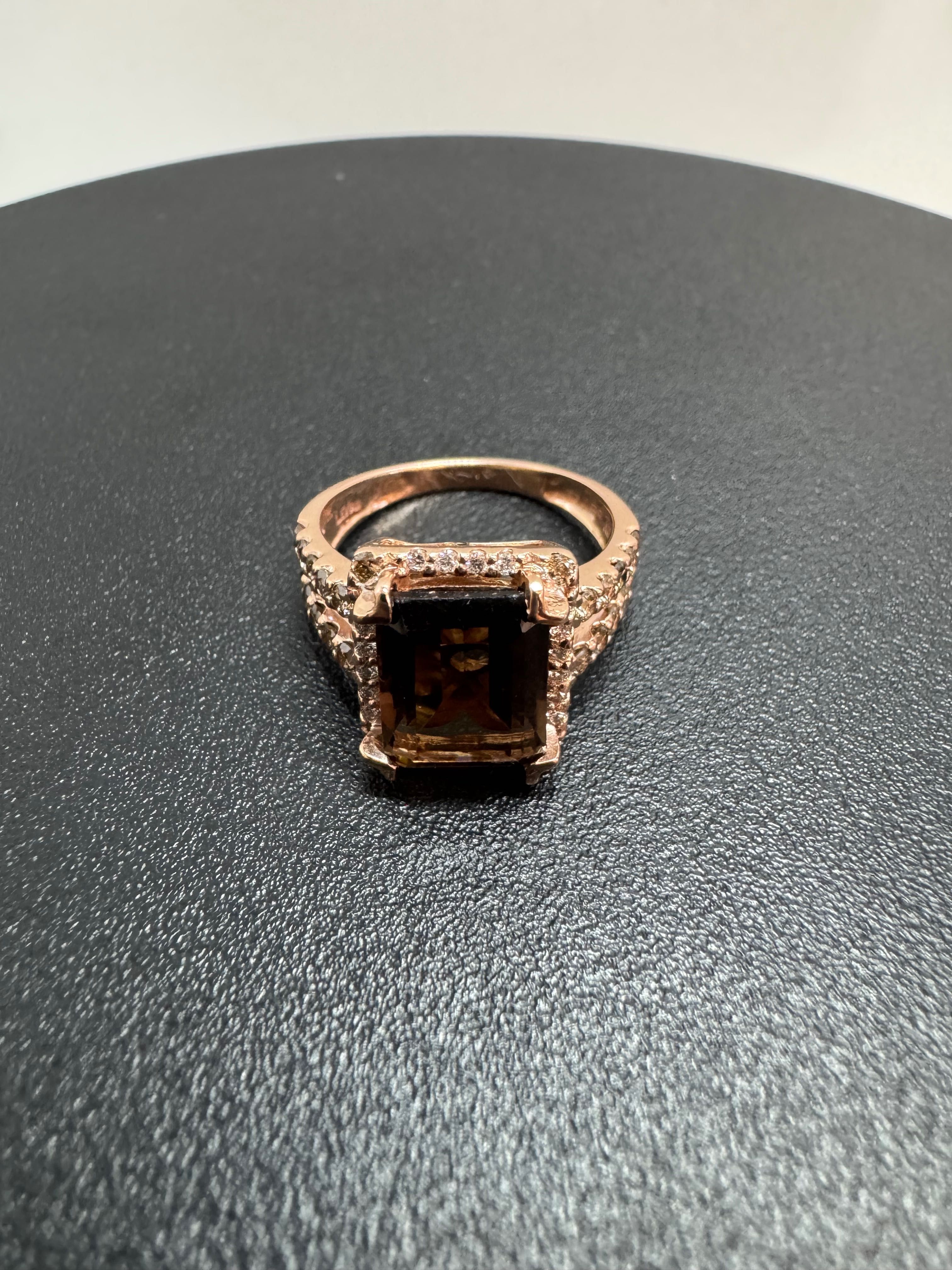 ‼️Изящен пръстен с диаманти-Le Vian‼️