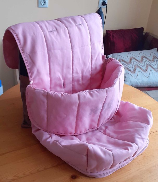 Бебешки кошница за кола и носене и ватирано чувалче