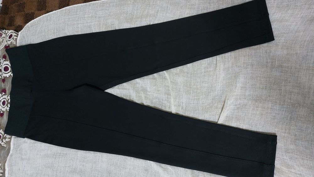 Продам чёрные брюки, тёплые без начеса. Индия
