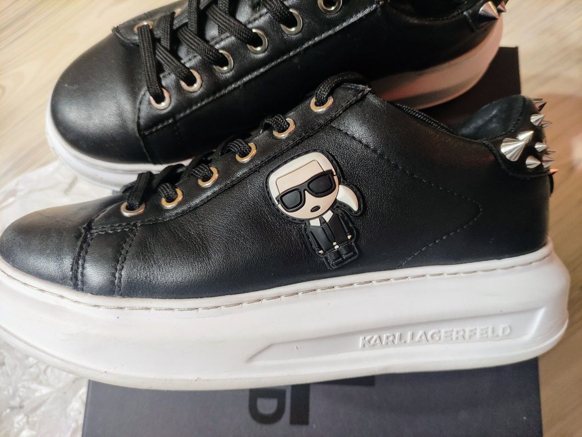 Karl Lagerfeld кожени сникърси