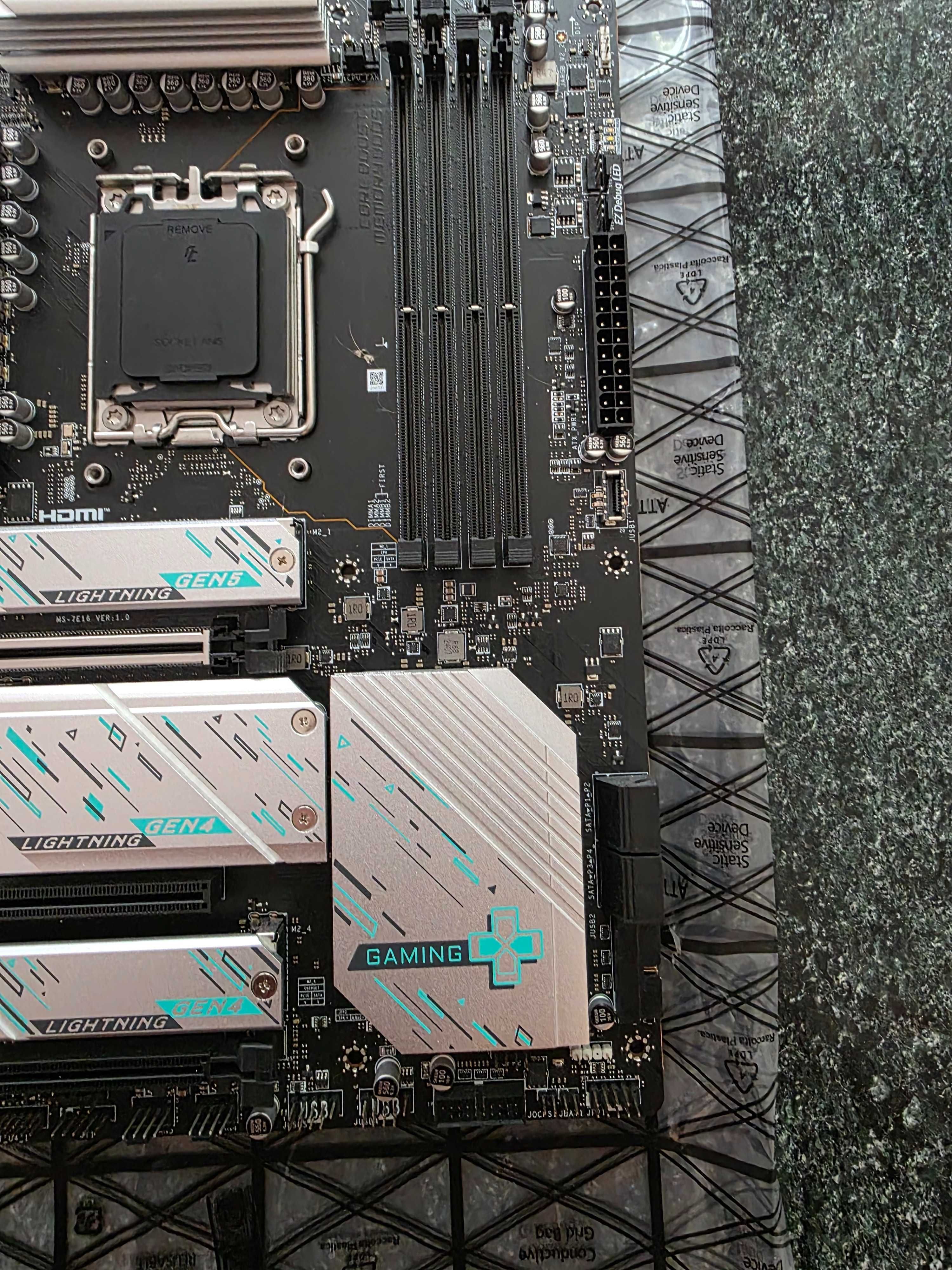 MSI X670E gaming plus wifi