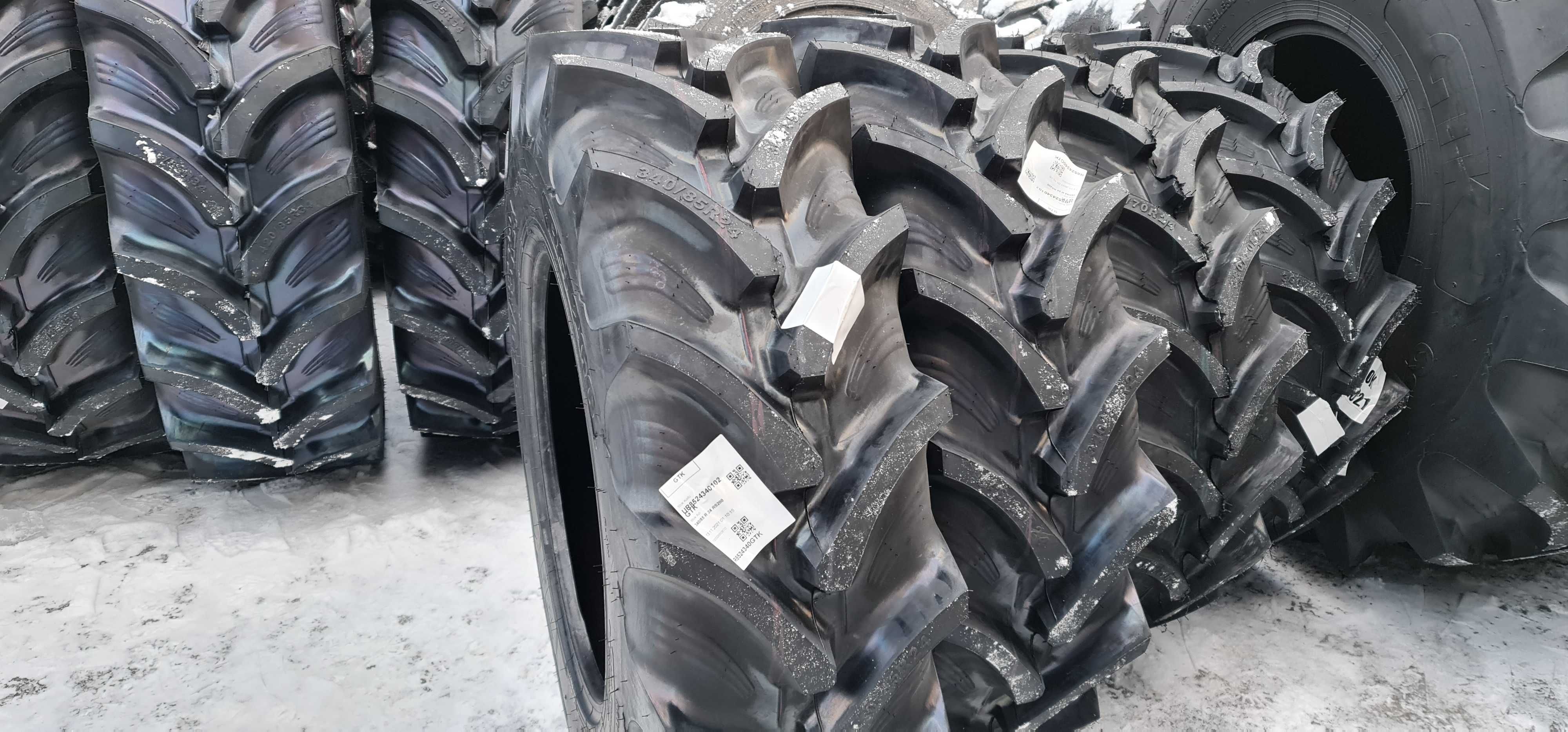 Cauciucuri noi 340/85R24 OZKA 13.6R24 anvelope tractor fata