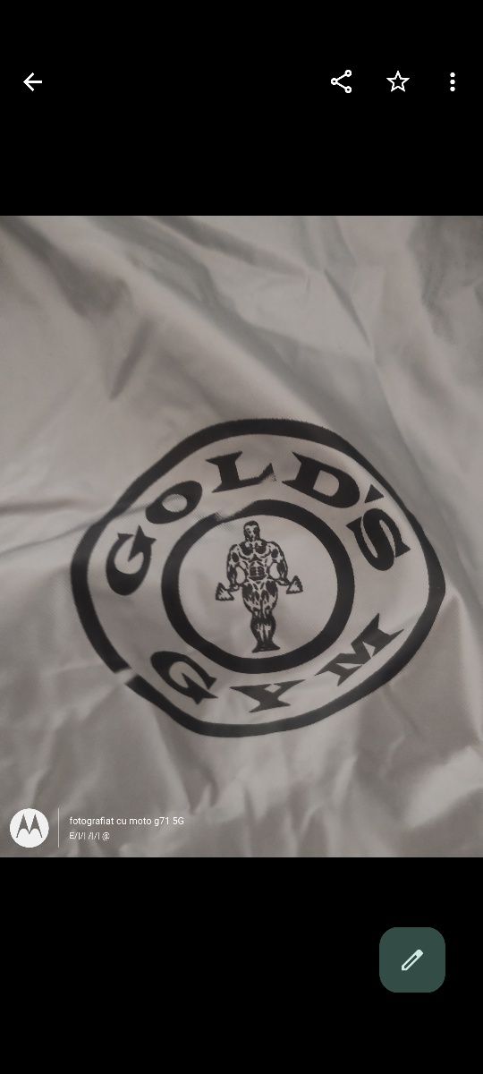 Costum saună Gold's Gym