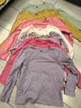 7 Bluze maneca lunga 98-104