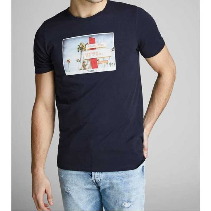Мъжка тениска Jack & Jones XL с етикет