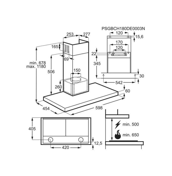 ELECTROLUX LFT766X Nou in cutie