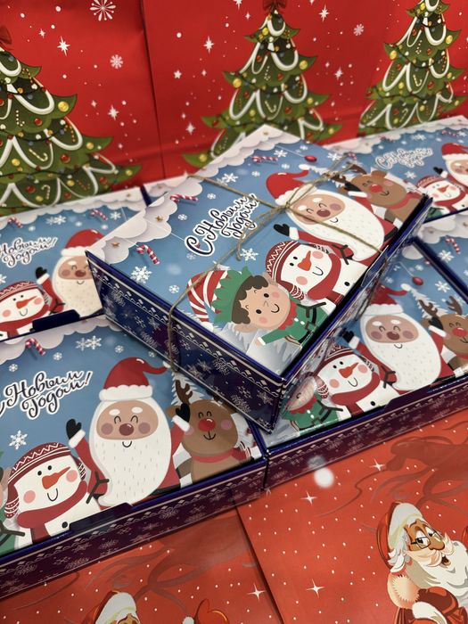 Новогодние подарки боксы