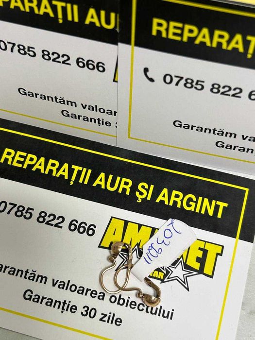 cercei aur 1.12gr 14k (m2) staramanet