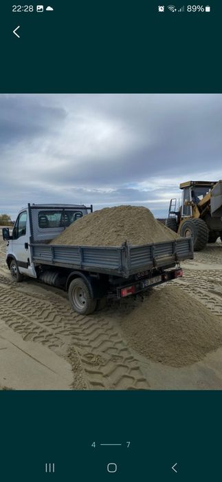 Transport nisip, piatra ,amestec ,moloz