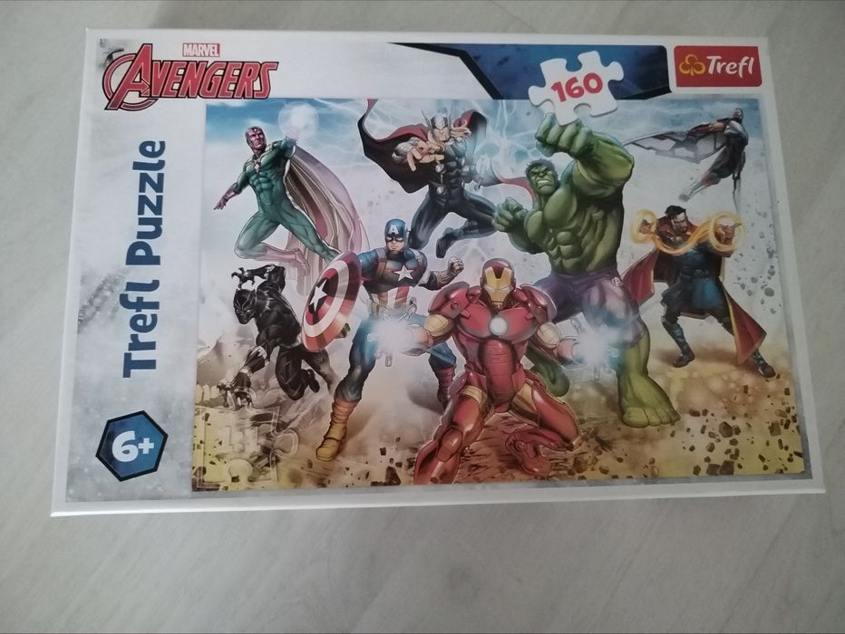 Puzzle nou Marvel Avangers 160 piese 6 +