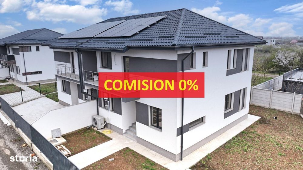 Mogosoaia | Vila P+1+Pod, 4 camere (pompa caldura +panouri fotovoltaic