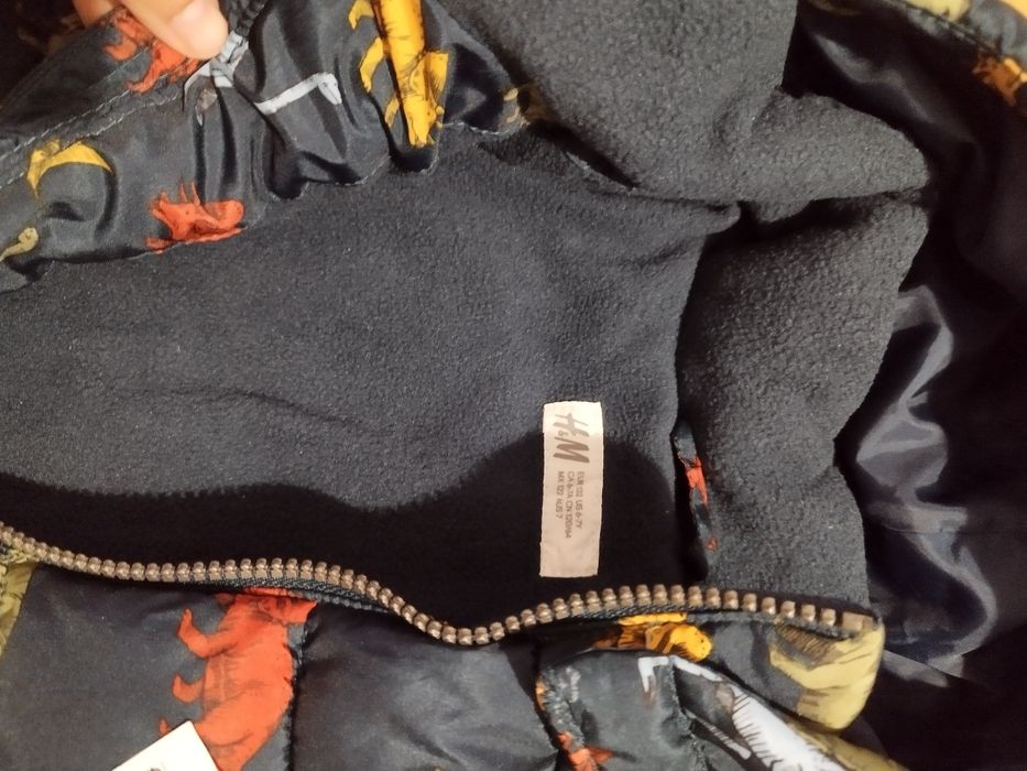 HM ново детско яке с полар 122 рр 6-7 год.