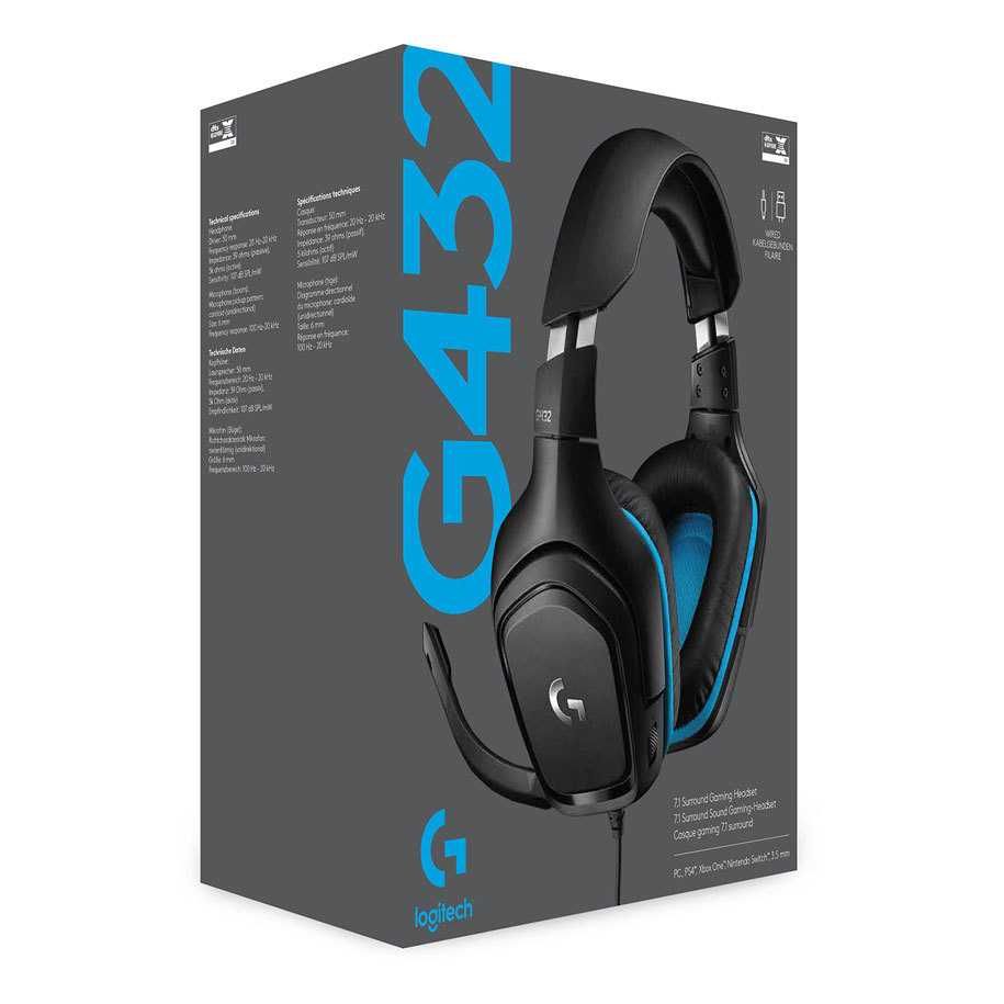 Слушалки LOGITECH G432 7.1