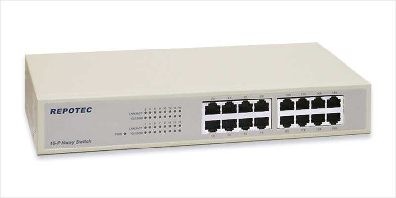 16-P Fast Ethernet Switch