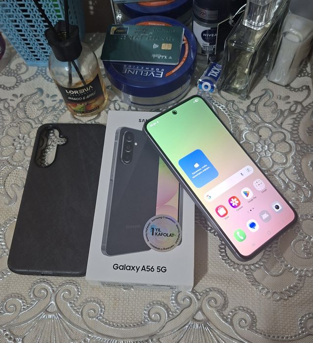 Samsung A56 5G Black 8/128GB Vetnam Orginal Ideal Tel Sotiladi.!