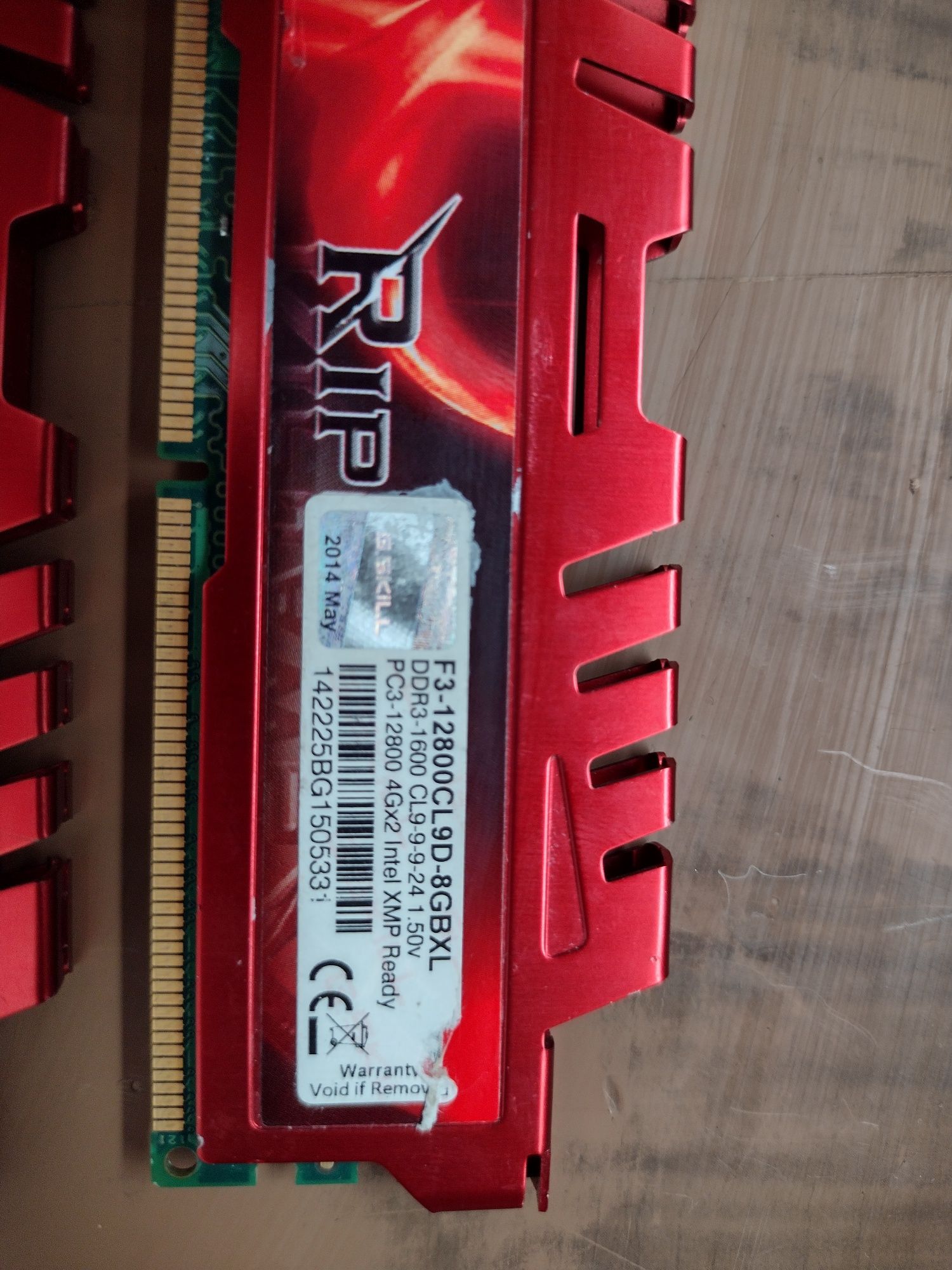 Рам памет G Skill Ripjawas ddr3 8 GB