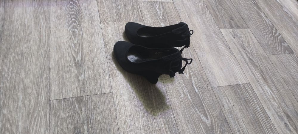 Туфли натуральная замша,рр 38