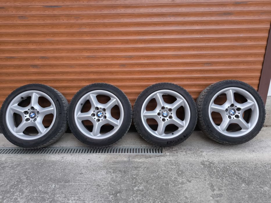 Зимни гуми Michelin 225/45/17 с джанти BMW 5x120 7.5j et40