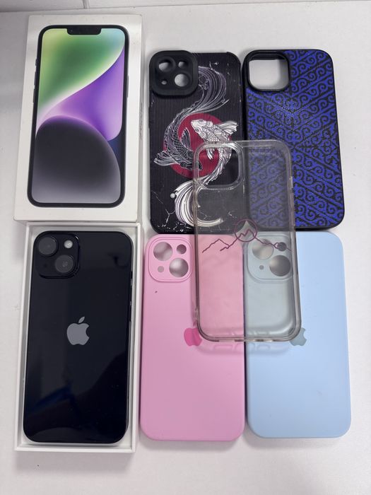 Черный Iphone 14 256gb
