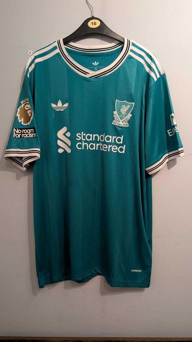 Tricou Liverpool Verde - 2025-26 (Personalizare și transpot gratuit)
