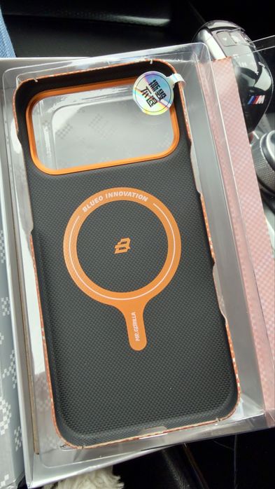 Husa din fibra de carbon  pentru Iphone 17 Pro Max