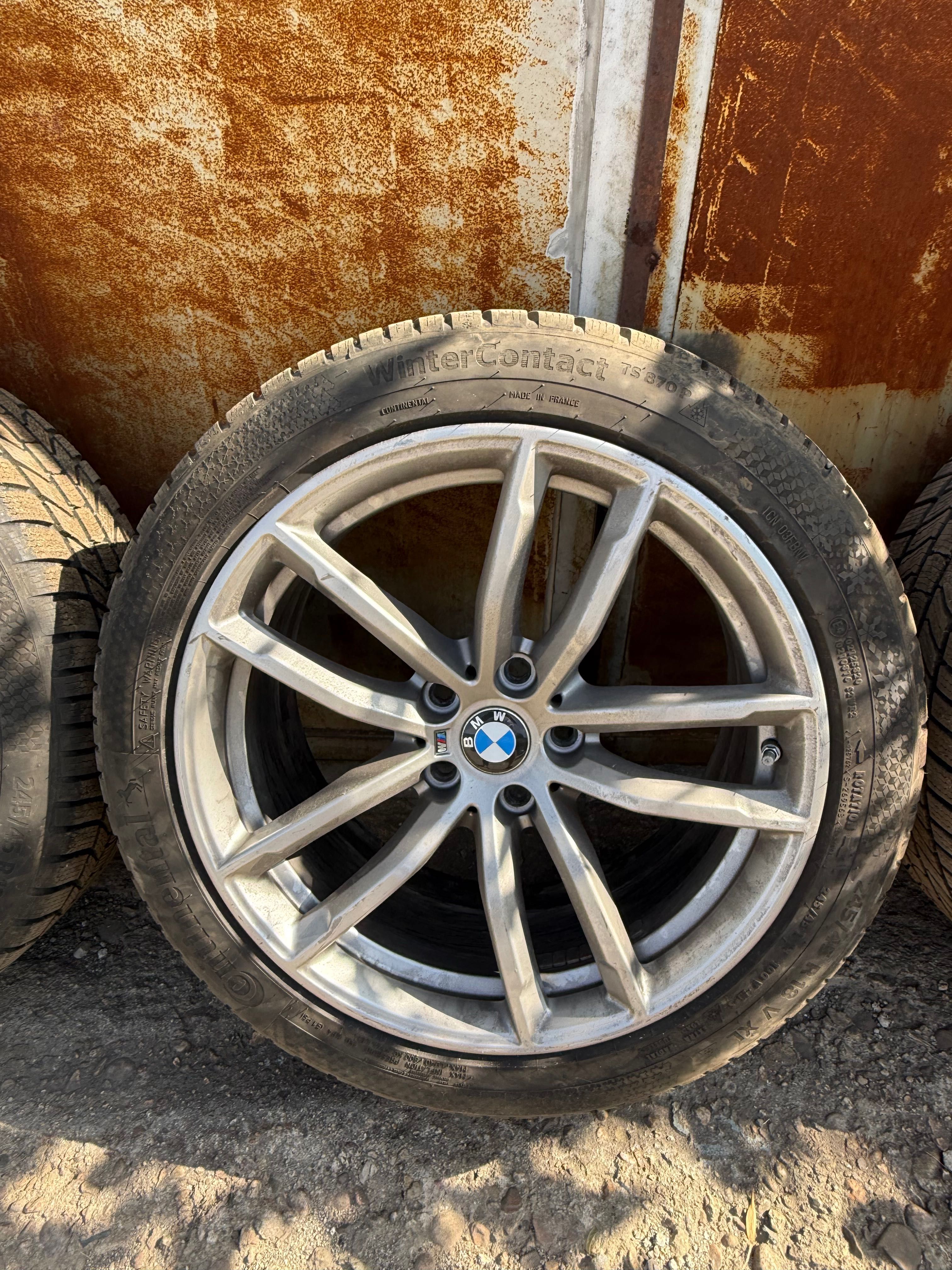 18" BMW Джанти с Датчици и Нови Зимни Гуми Continental TS870 BMW G20