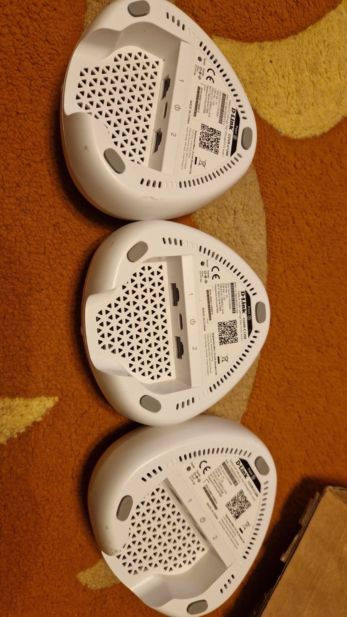 Sistem  router mesh wireless D link covr 1200 Ac router access point s