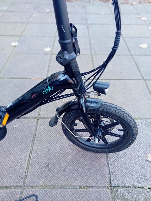 Електрически алуминиев сгъваем велосипед  Fido D 3 Pro