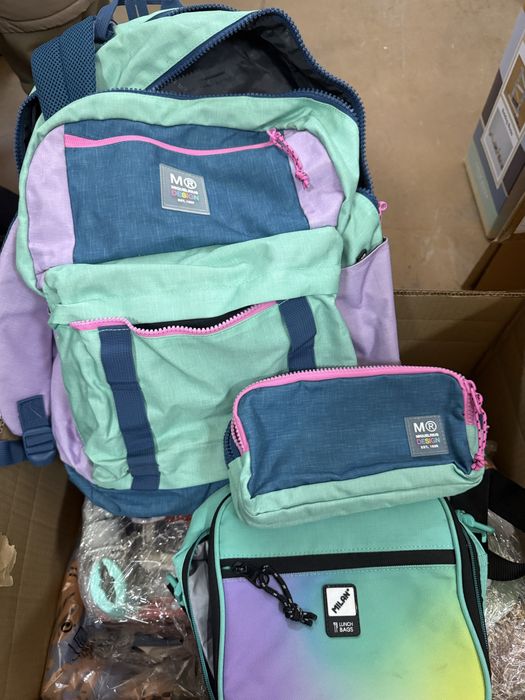 Ученическа Раница Miquelrius Rider Purple + несесер и чанта за храна