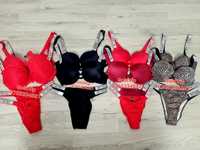 Set chilot si Sutien Victoria s secret Calitate Premium