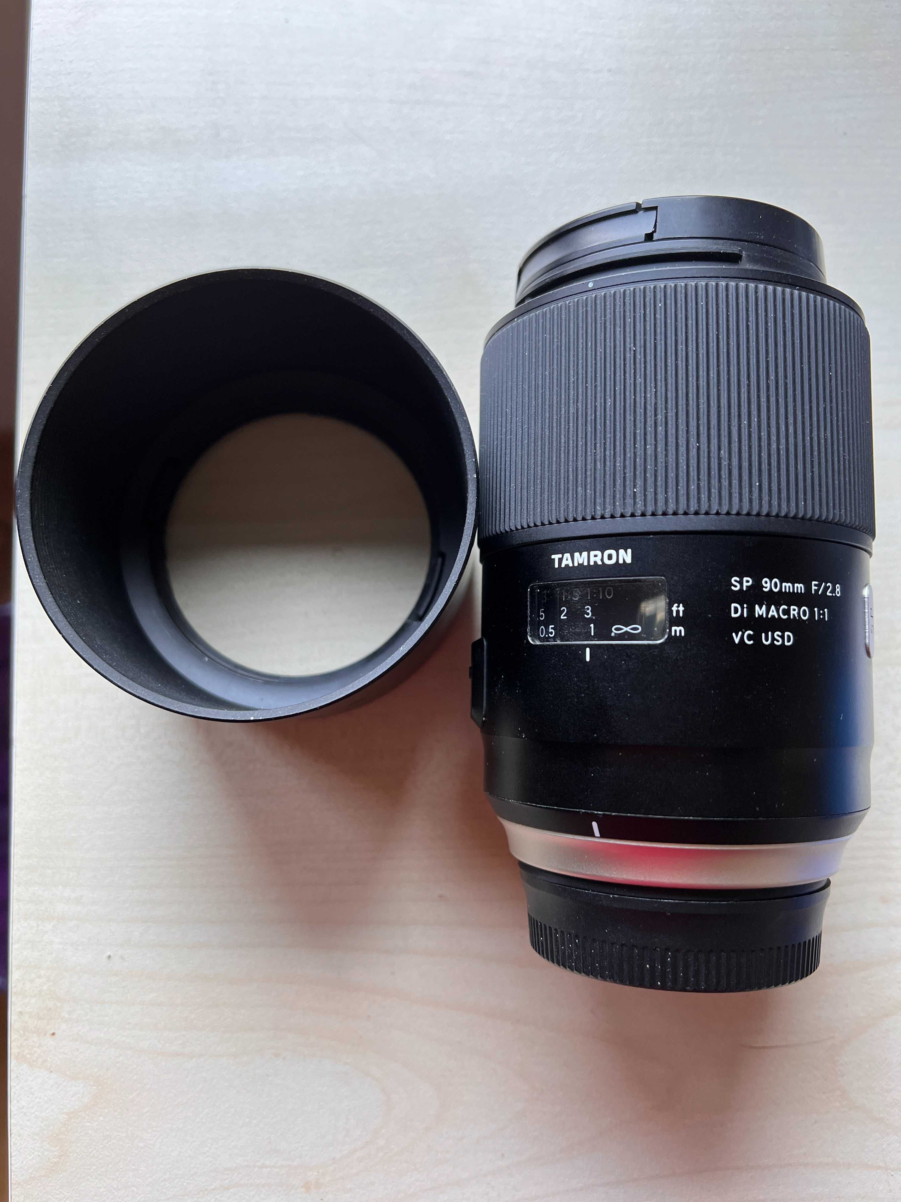 Обектив Tamron SP 90mm f/2.8 Di Macro VC USD Nikon F