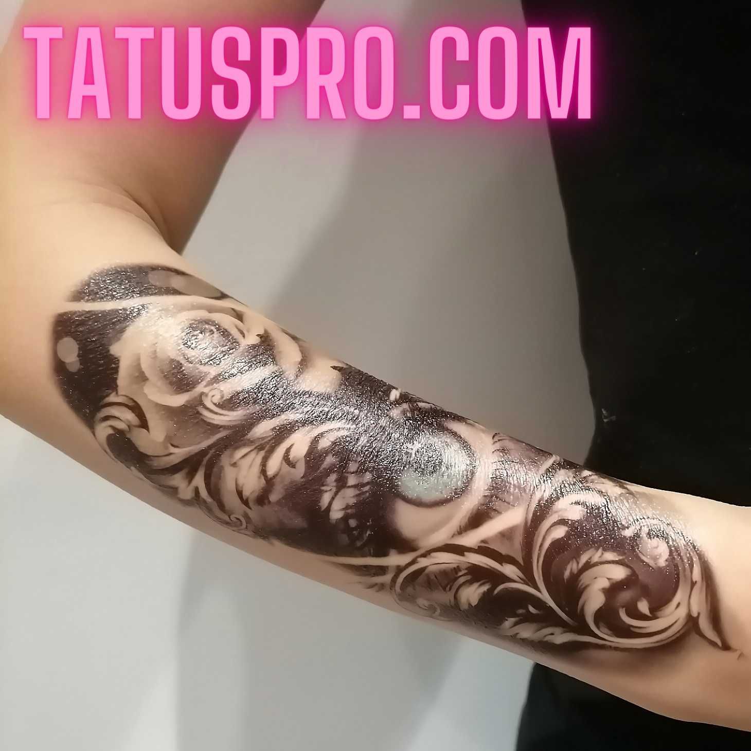 Временна татуировка ”Eye of the rose” | Бърза доставка | TatusPro.com