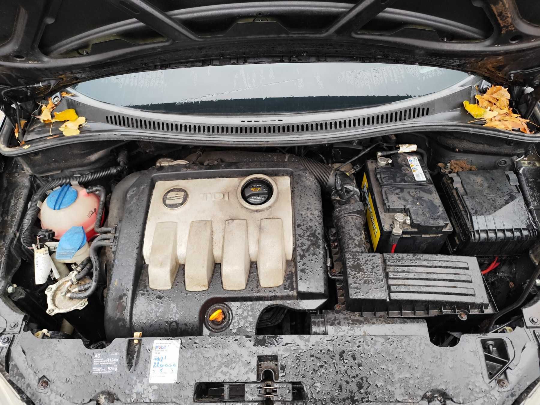Seat Altea 1.9TDI - 105к.с - ВКС мотор - 2005г. на части