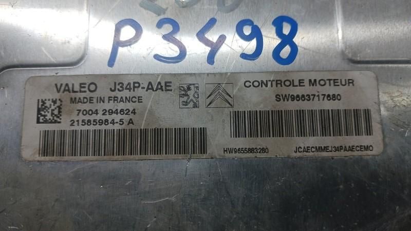 Calculator ecu Peugeot 206 1998-2010 9663717680