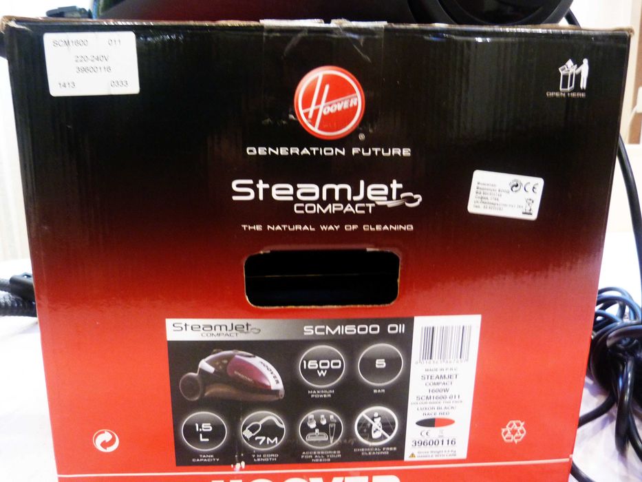 Пaрочистачка Hoover SCM1600 Steamjet Compact 8 в 1 5bar