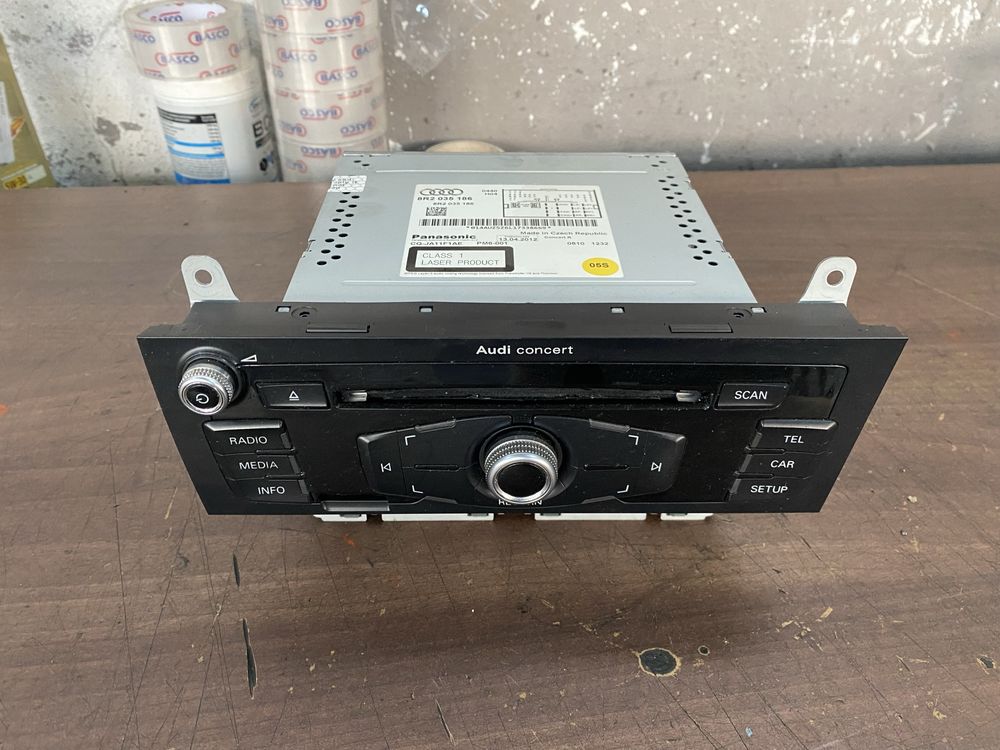Radio cd audi concert a4 b8 a5