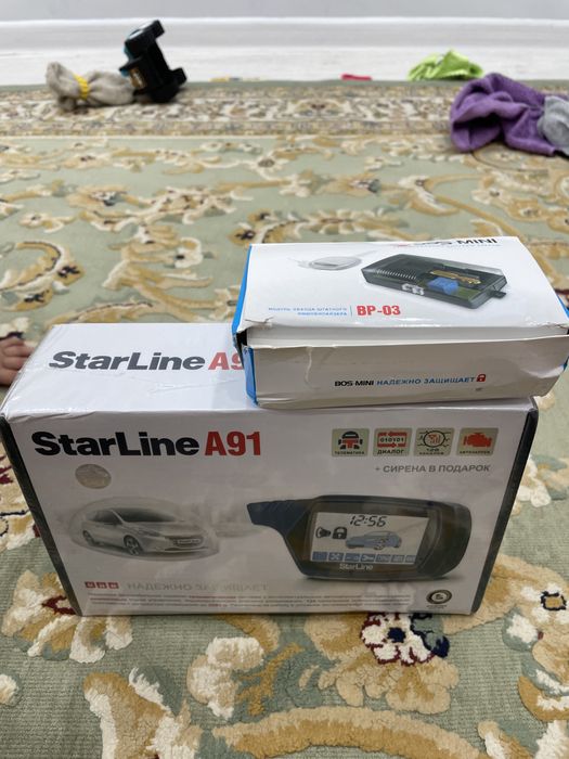 Starline A91 автозавод+сигнализация