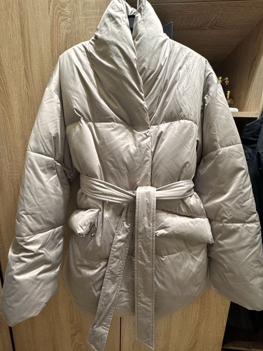 Зимняя куртка на запах